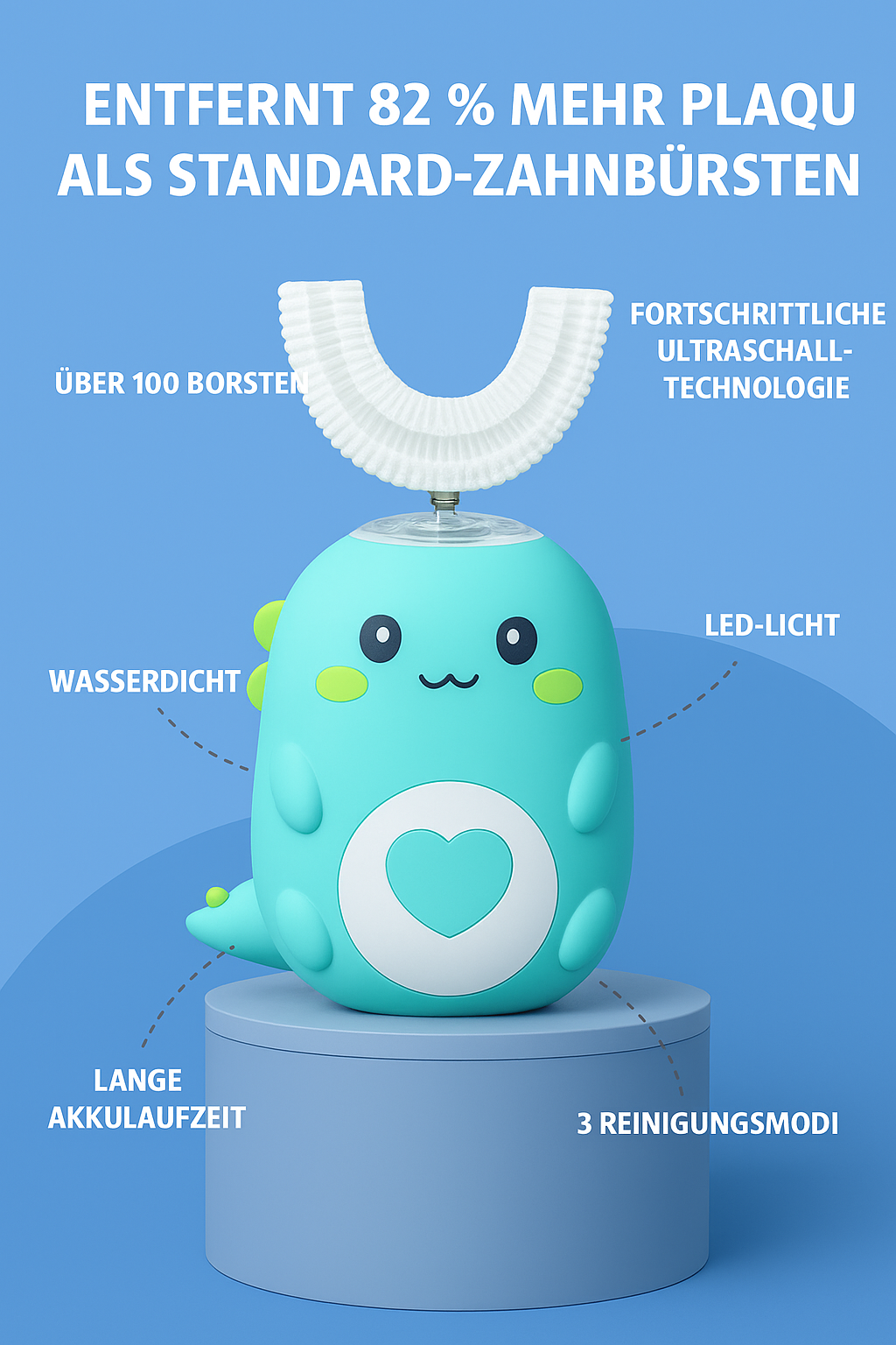 U-Förmige Kinderzahnbürste